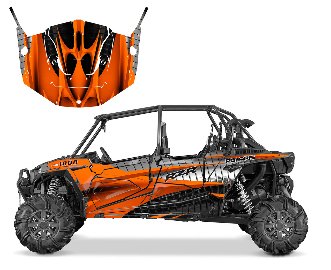 RZR4 1000 graphics wraps