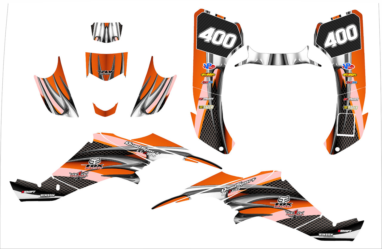 2003 LT 400Z graphic kit