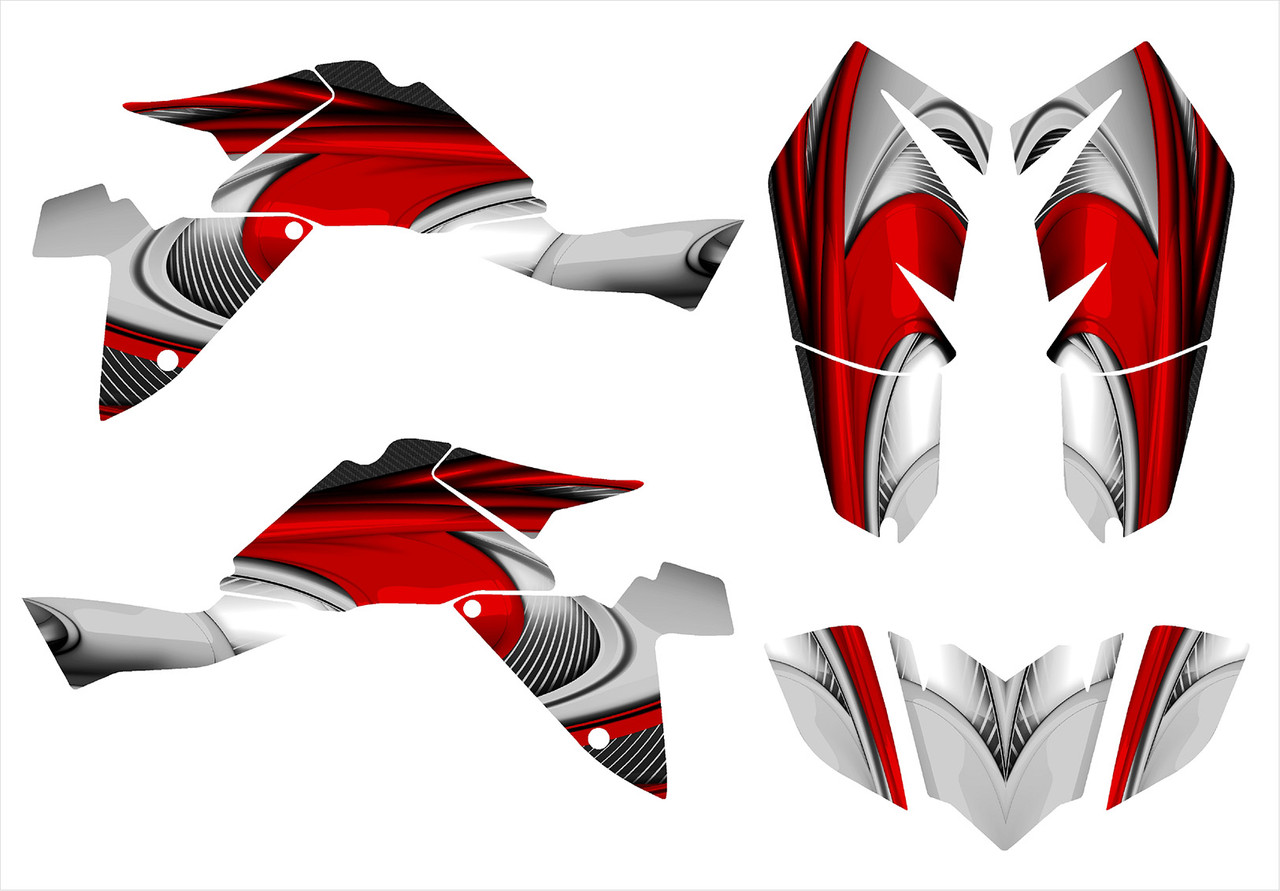 2009-2016 Suzuki LTZ400 graphics kit design 3737