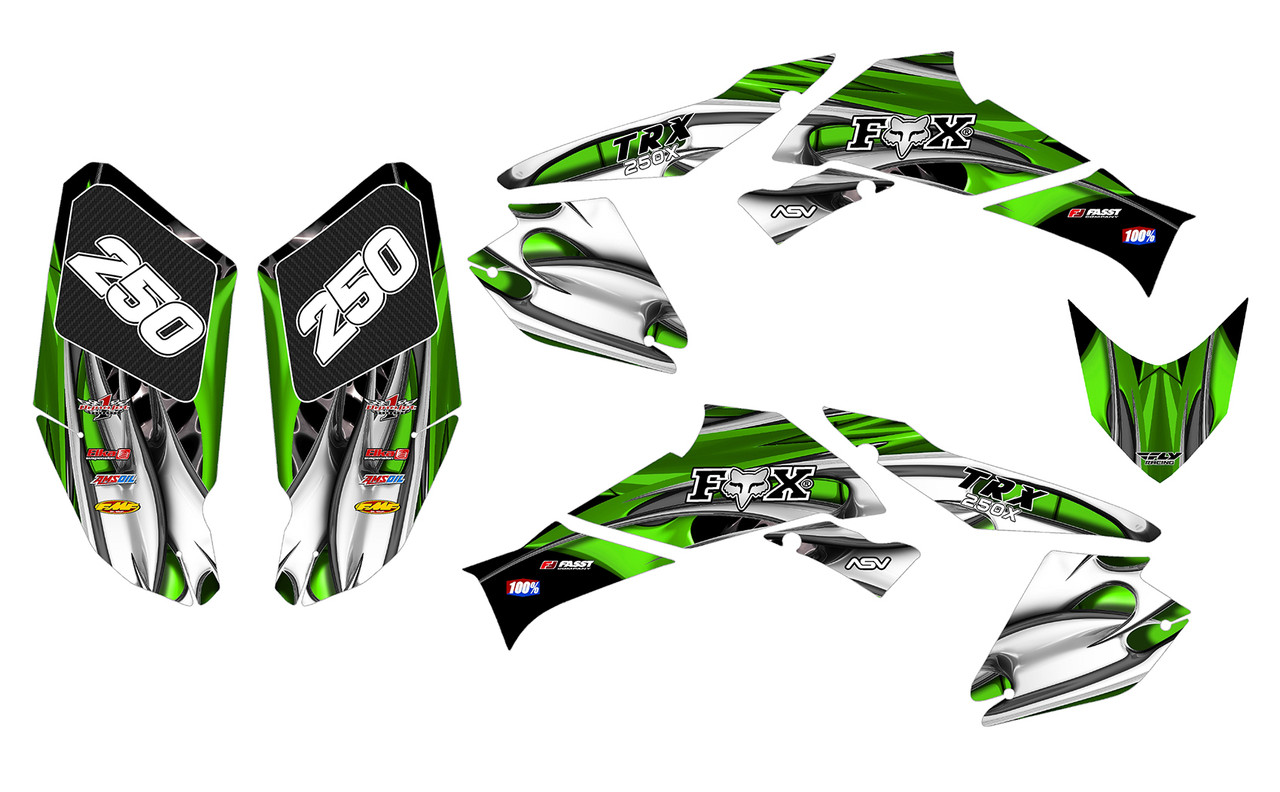 Honda TRX250EX graphics 2006-2018 design 4444