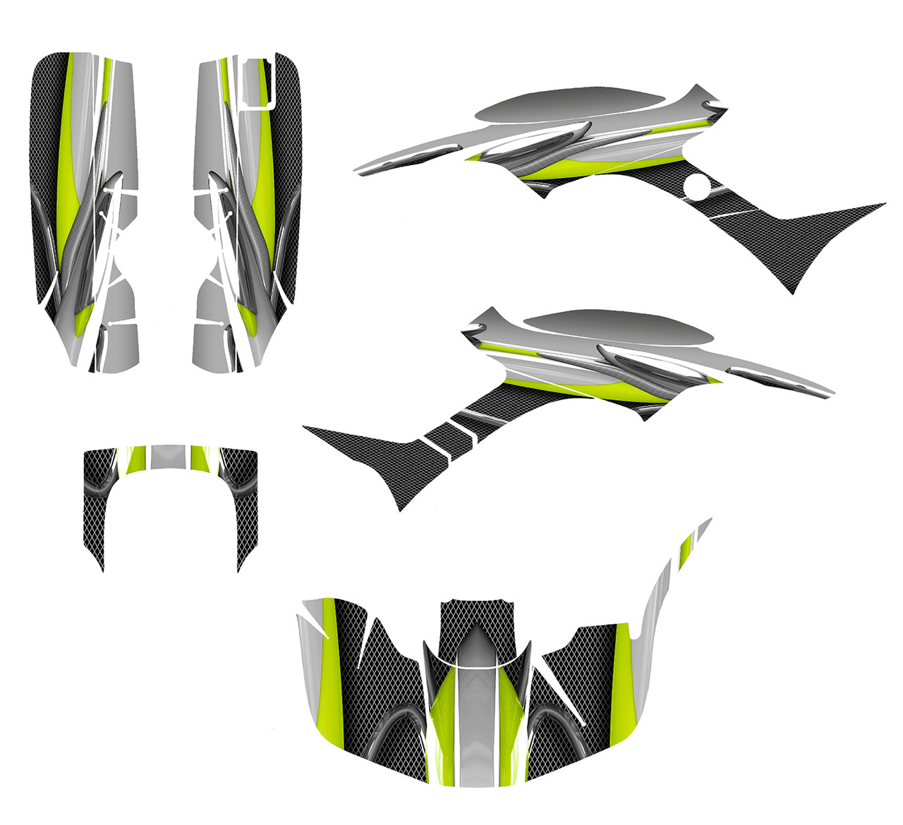 サイン ポスター ジェネ レーサー F3000 HONDA 無限 Honda TRX300EX graphics 1993-2006 design 5600