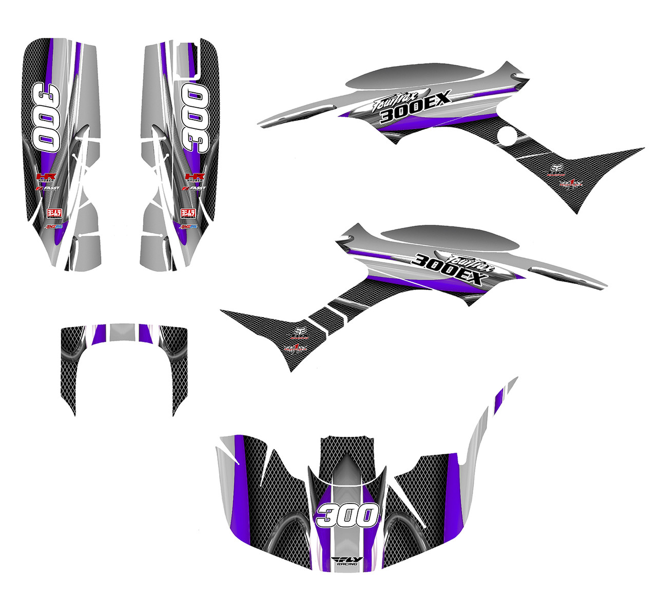 Honda TRX300EX graphics 1993-2006 design 5600