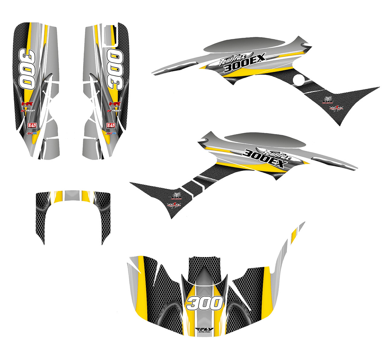 Honda TRX300EX graphics 1993-2006 design 5600