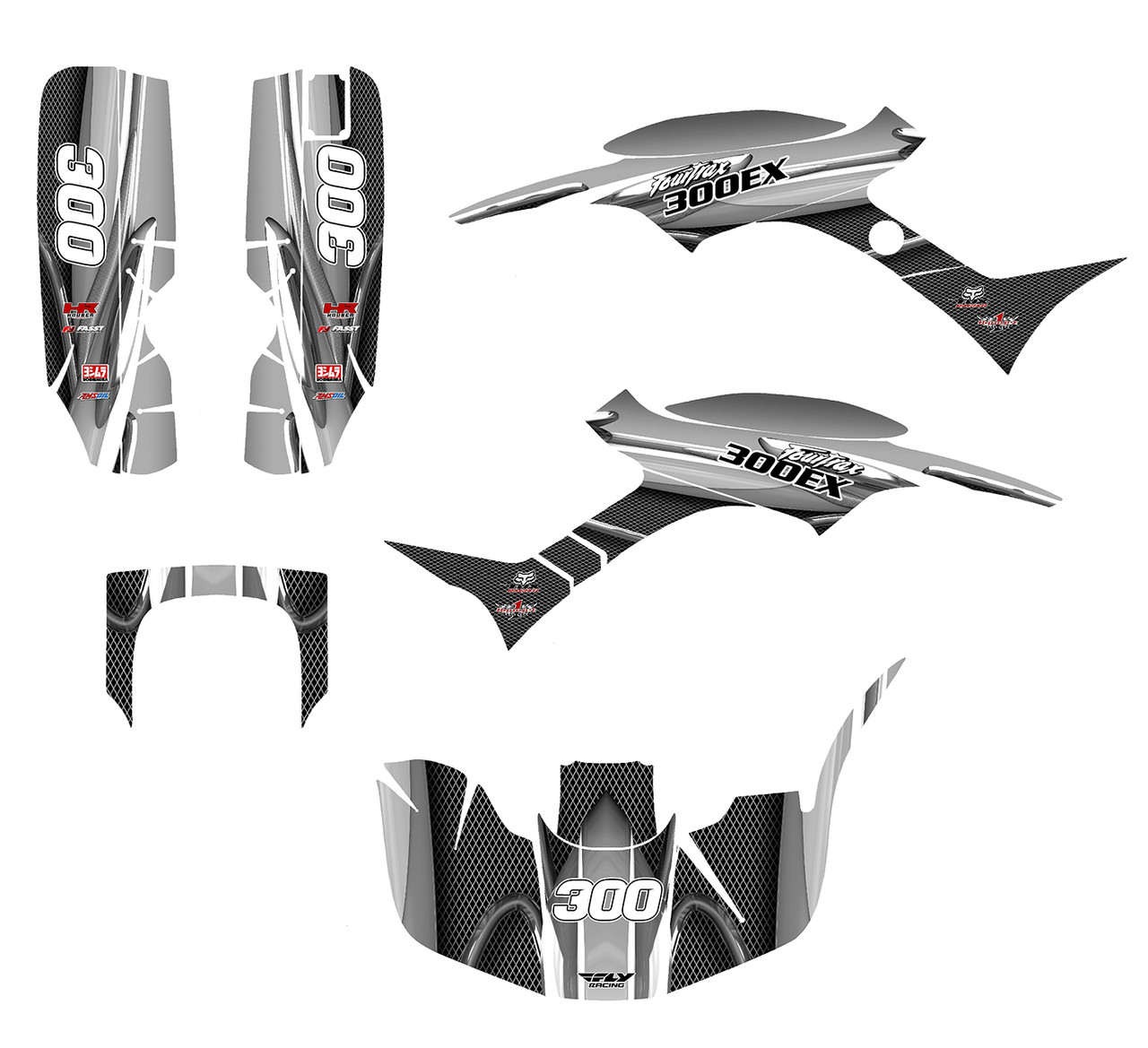 Honda TRX300EX graphics 1993-2006 design 5600