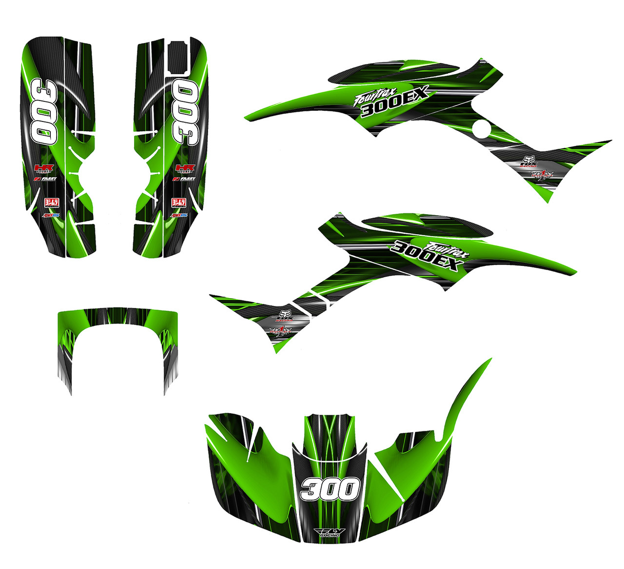 Honda TRX300EX graphics 1993-2006 design 3333