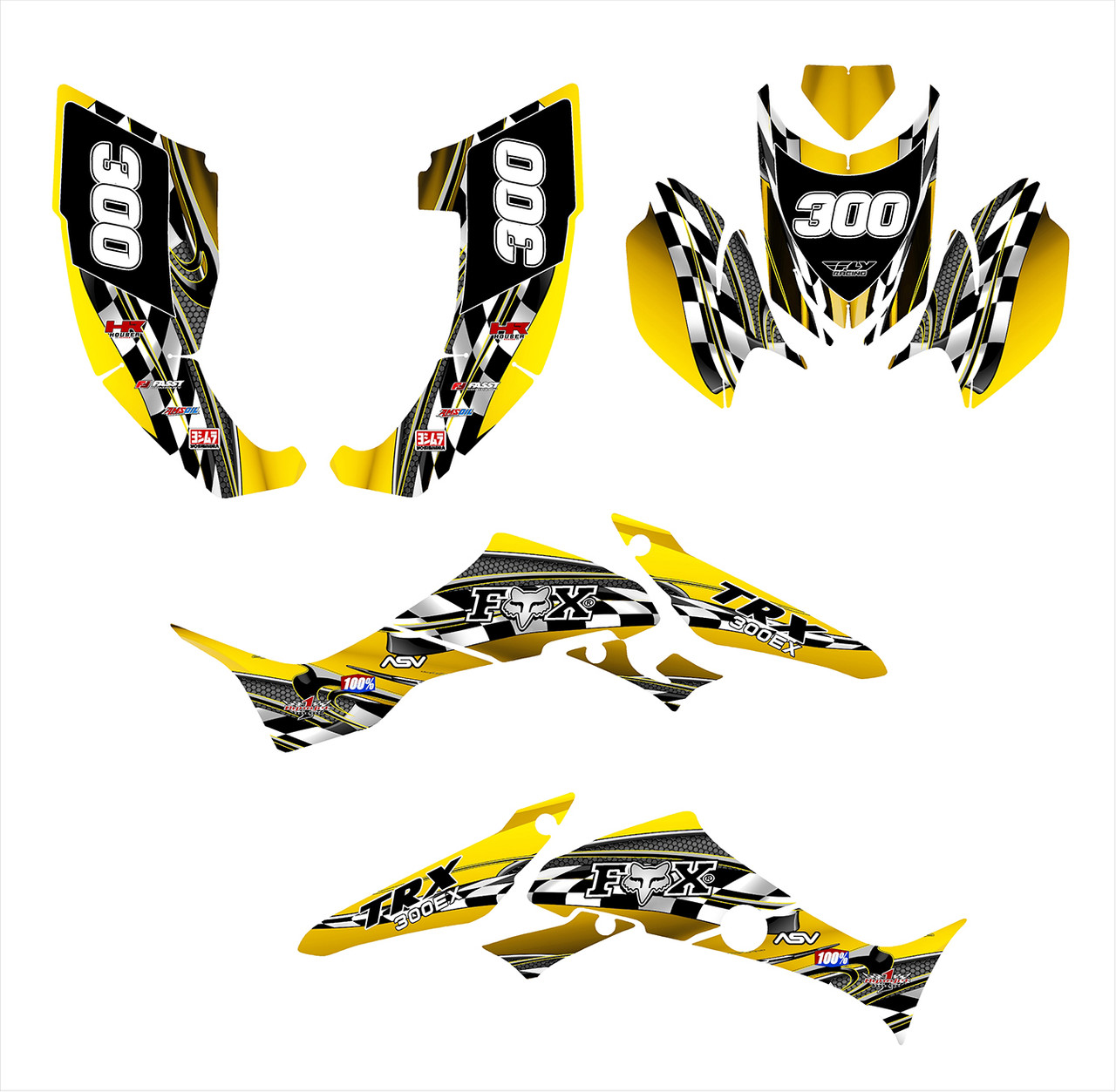 TRX300EX 2007-13 Design 2500