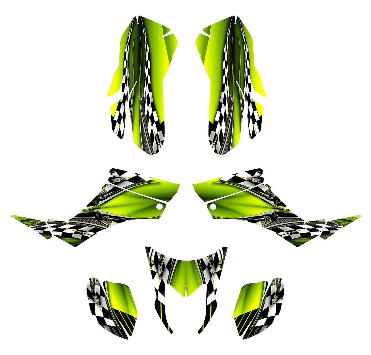 Suzuki LTZ 250 Quadracer graphics design 2500
