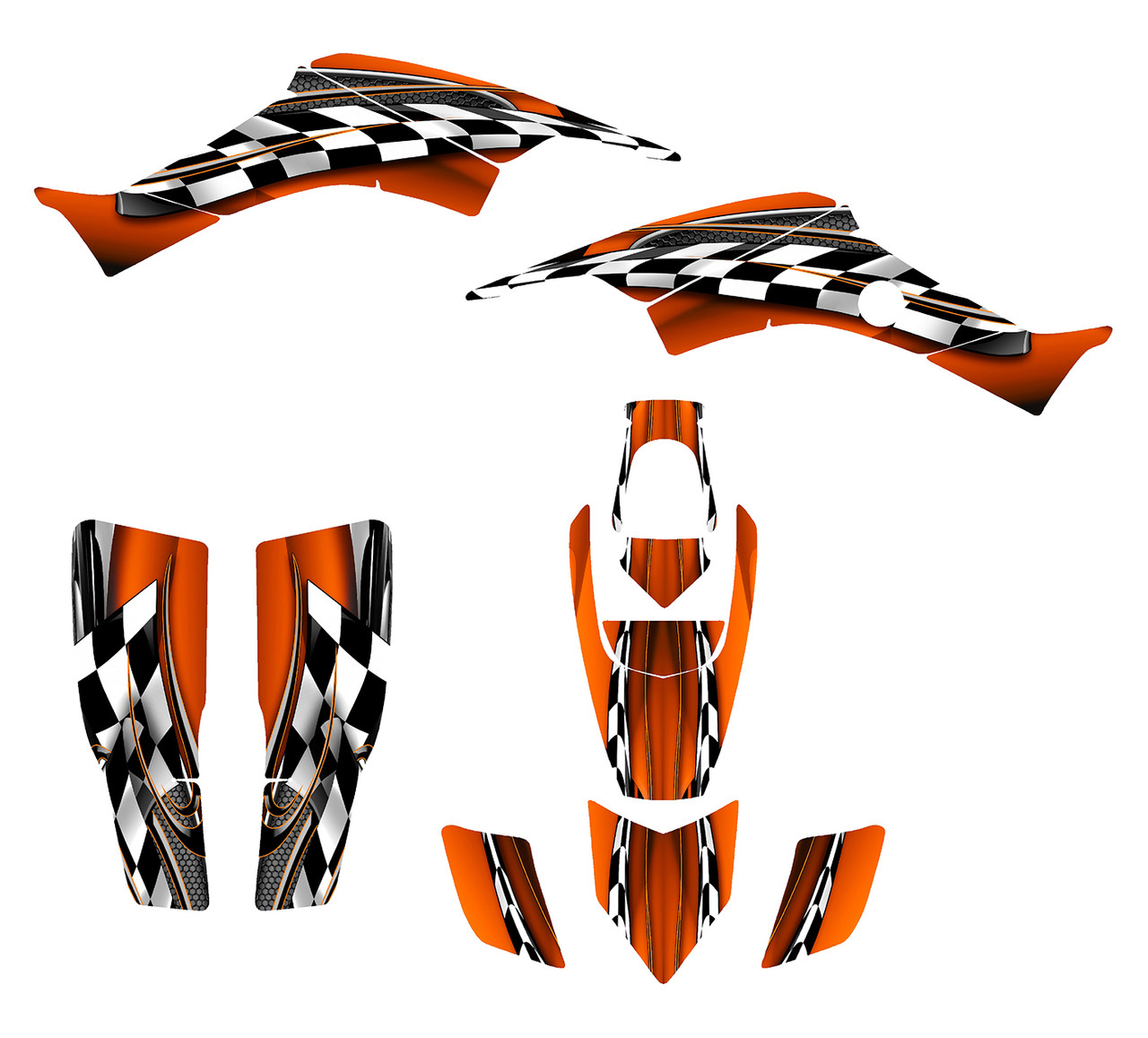 Honda TRX400EX graphics 1999-2007 design 2500