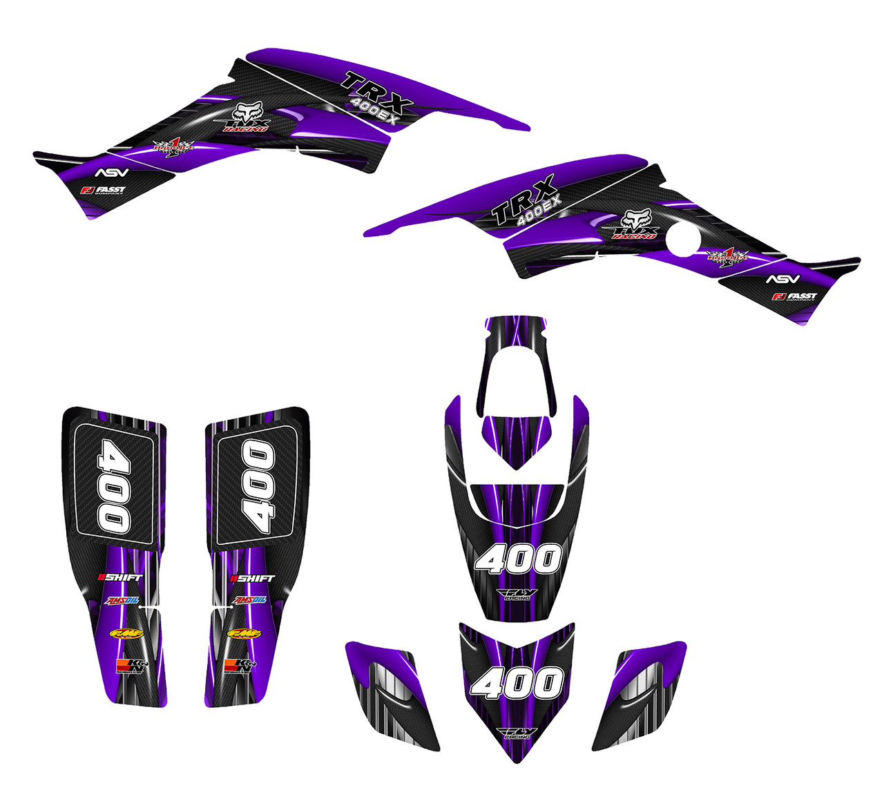 Honda TRX400EX graphics 1999-2007 design 3333