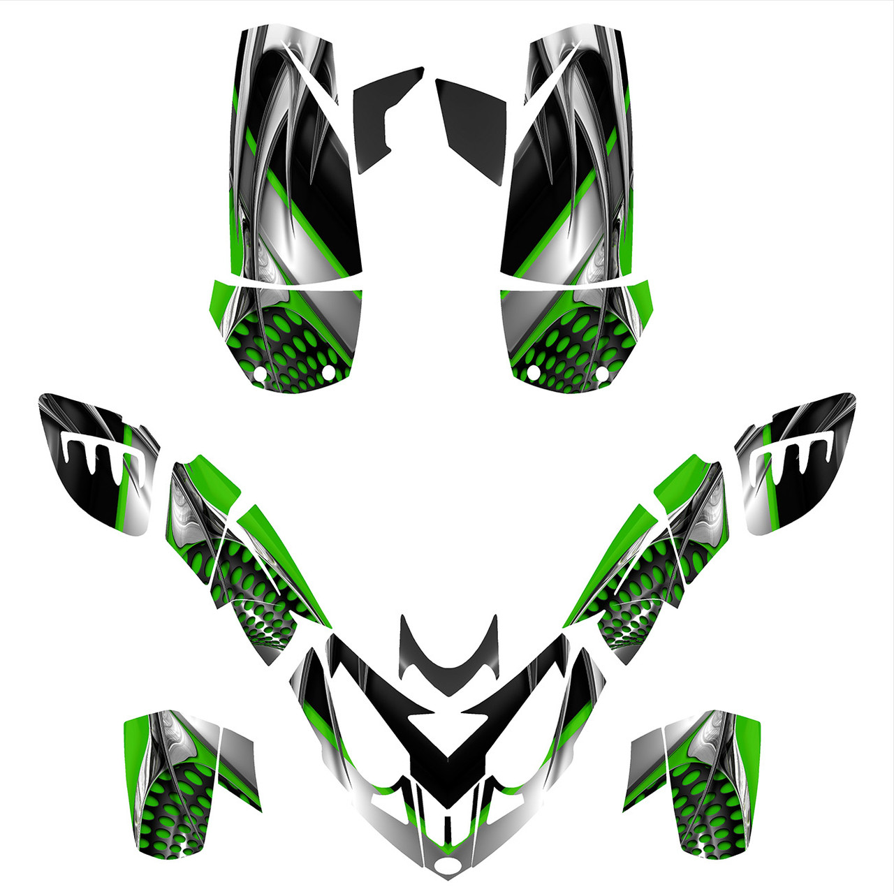 Polaris Predator graphics kit design 7777