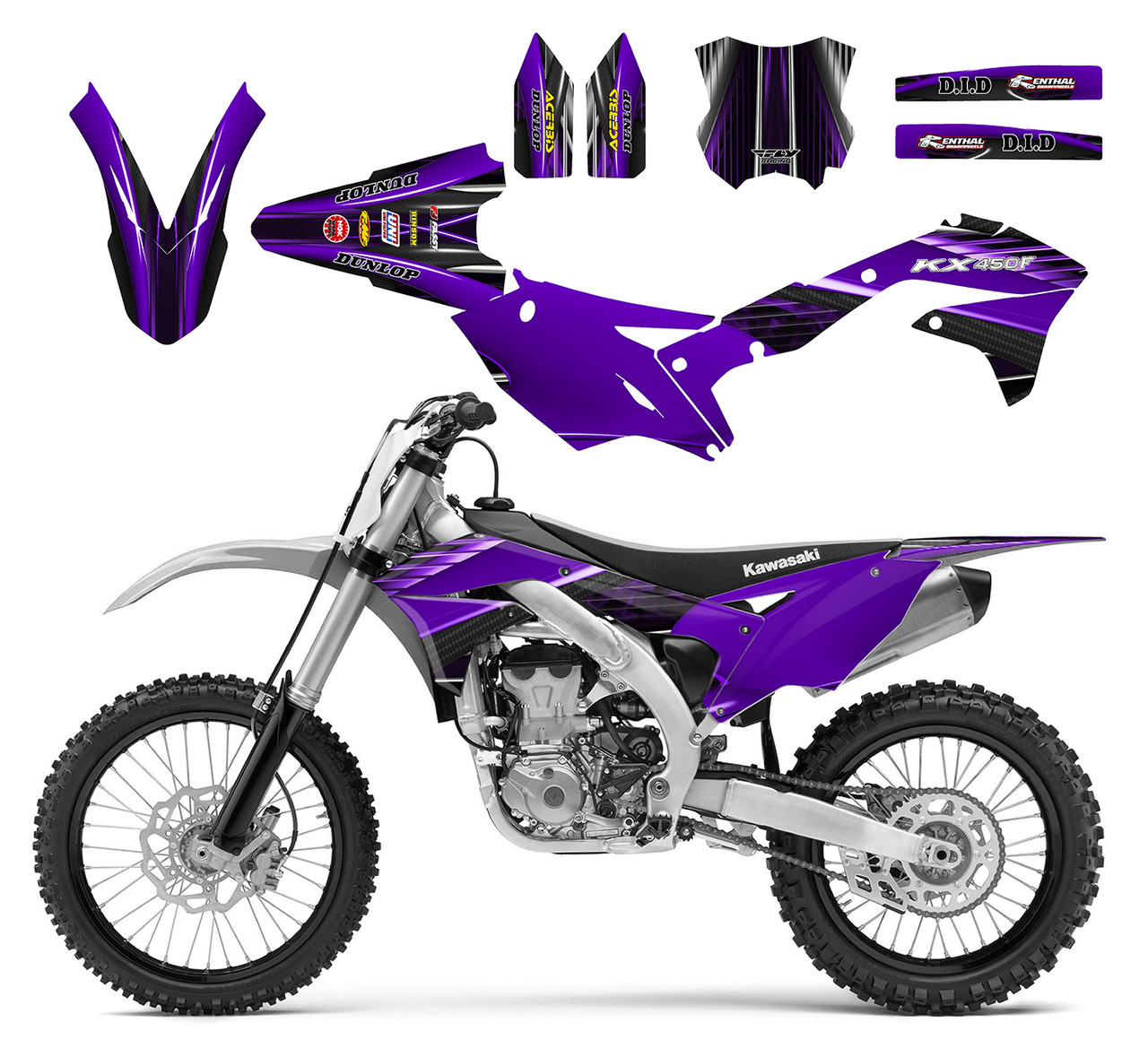 KX 450F 2016 -2018 Design 3333