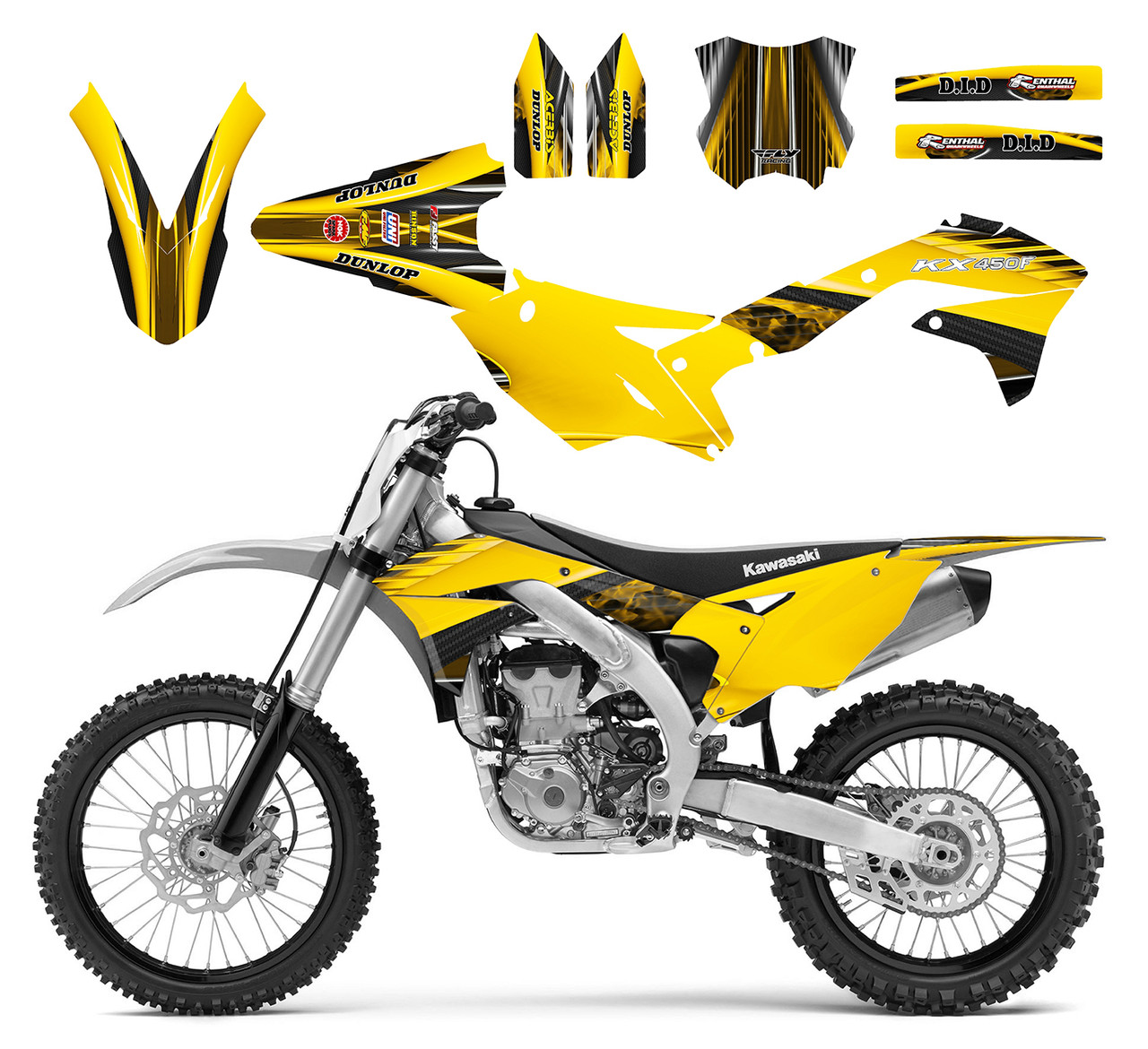 KX 450F 2016 -2018 Design 3333