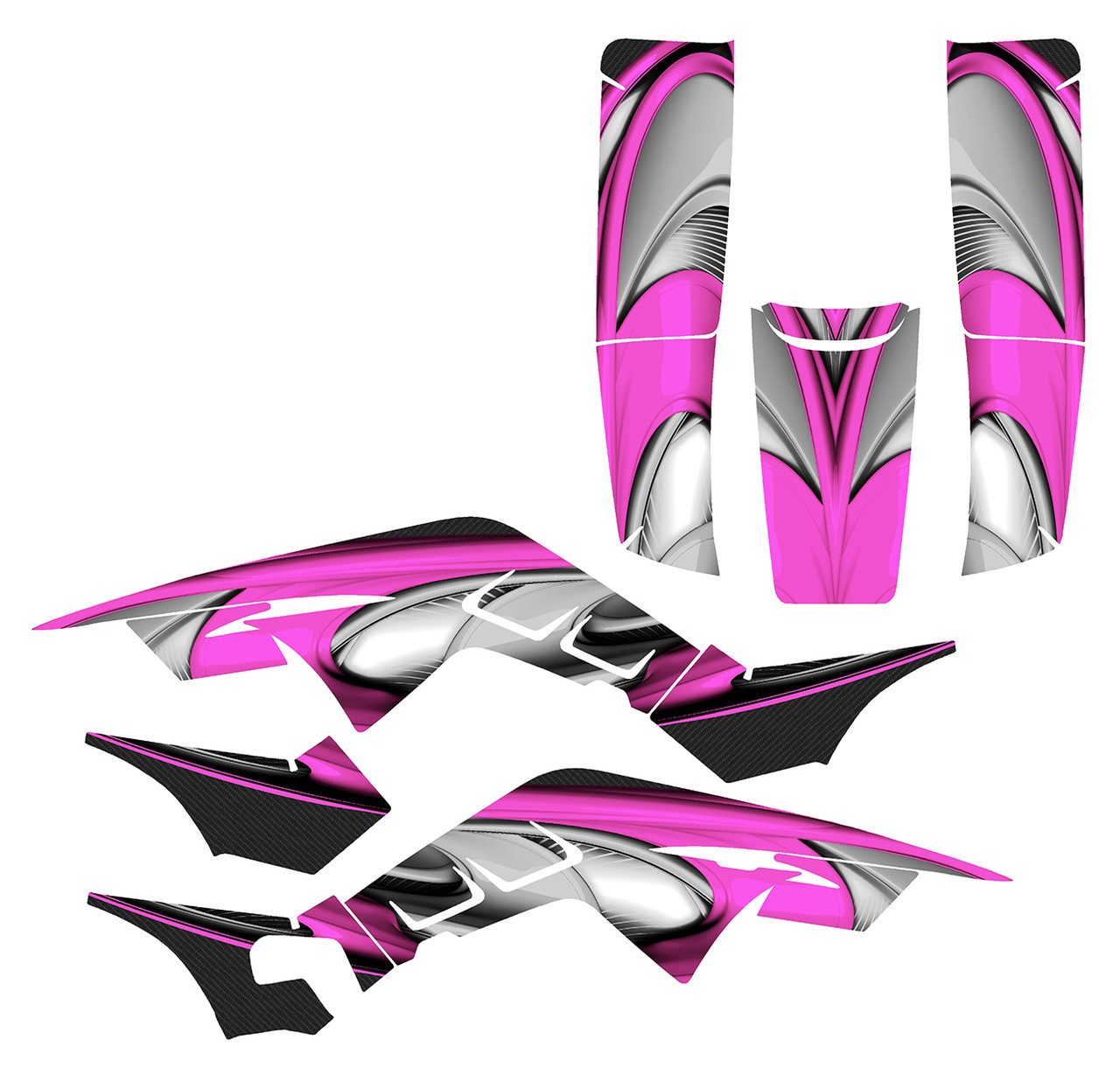 Honda TRX250R graphics design 3737