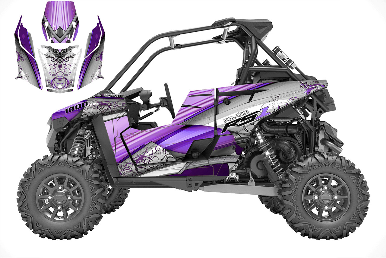 Polaris RZR RS1 graphics wrap design 8800
