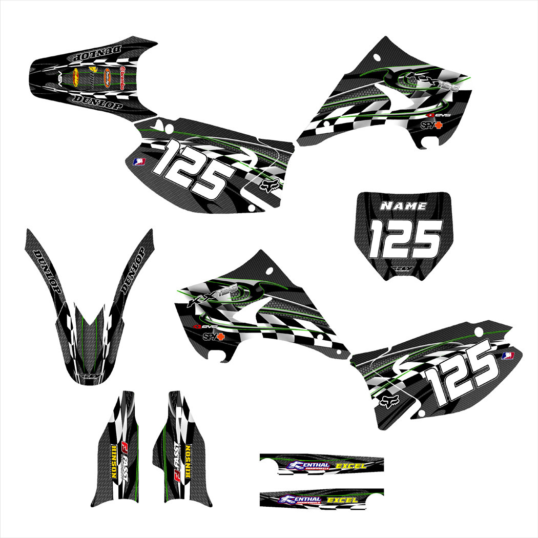 2003-2014 Kawasaki KX 125 KX 250 graphics kit Design 2600