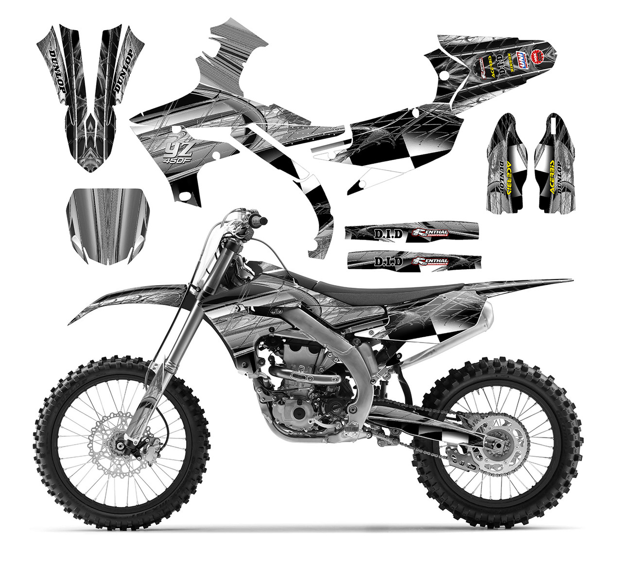 YZ250F 2019-20 & YZ450F 2018-20 Design 2001