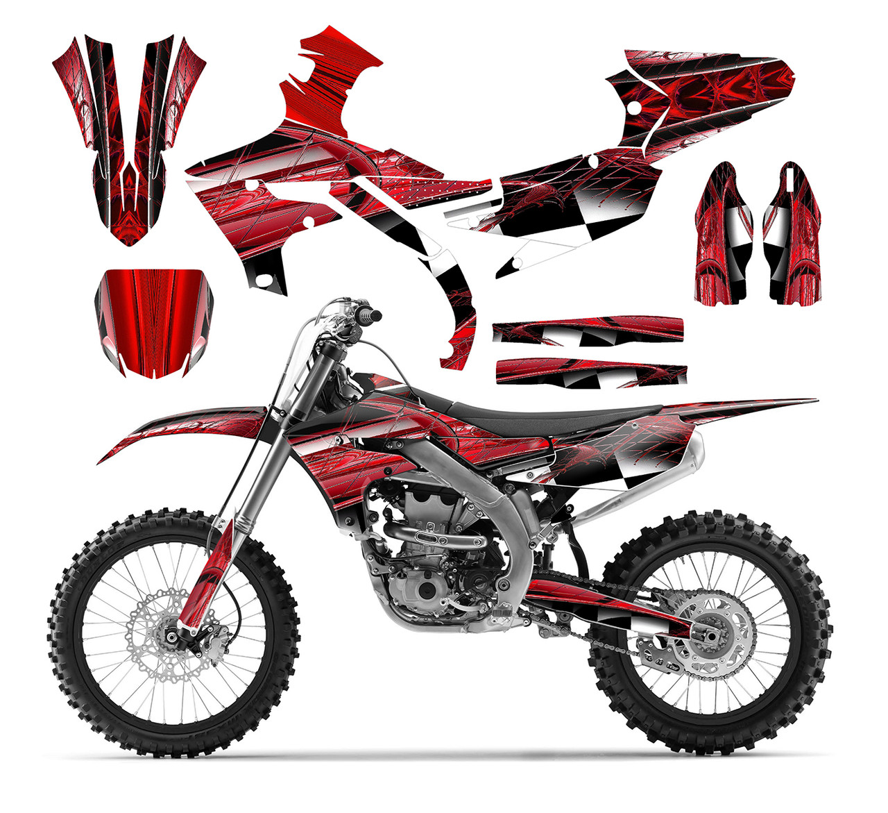 2019-2020 YZ250F YZ450F graphics decal kit design 2001