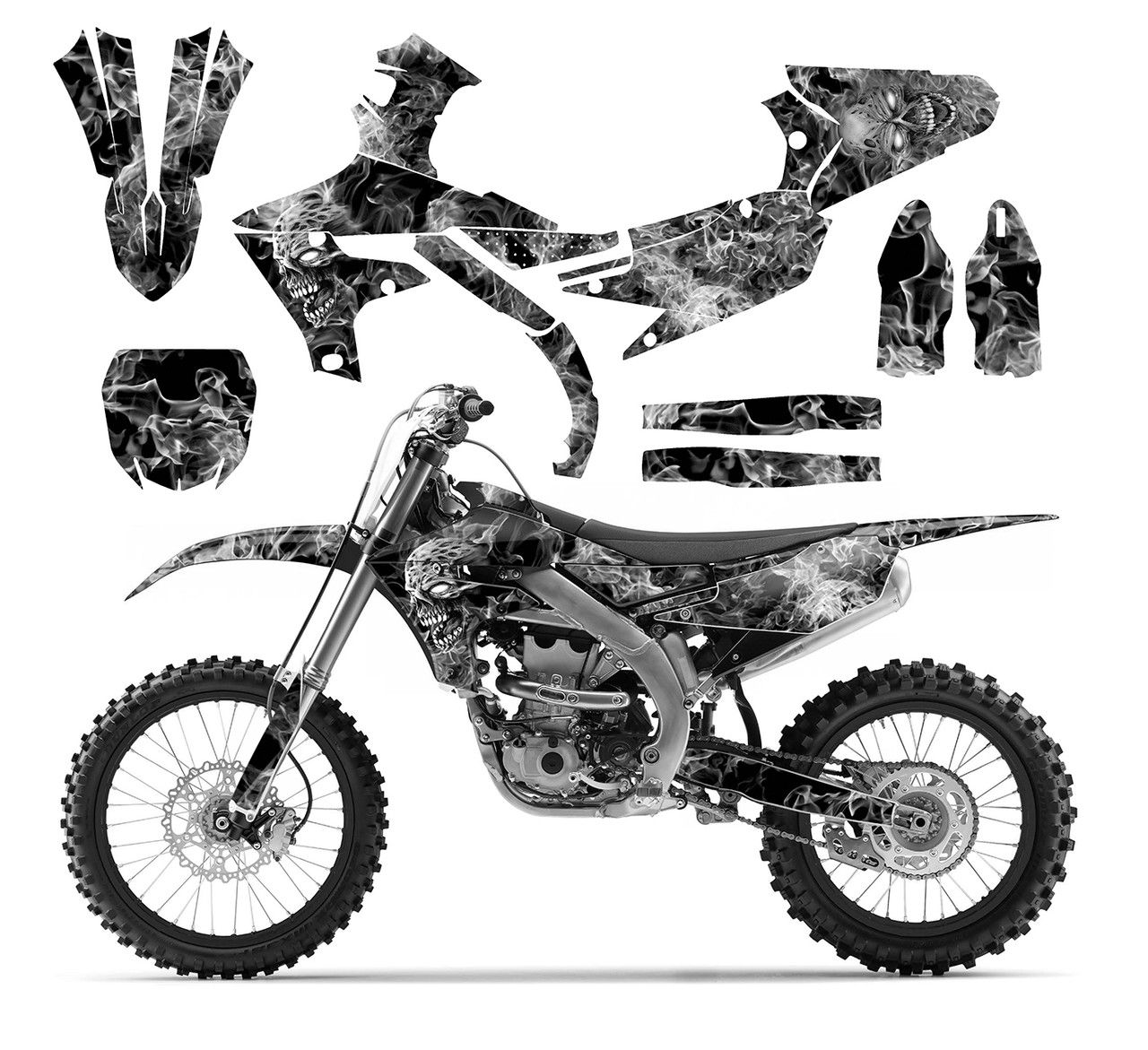2019-2020 YZ250F YZ450F graphics decal kit #9500