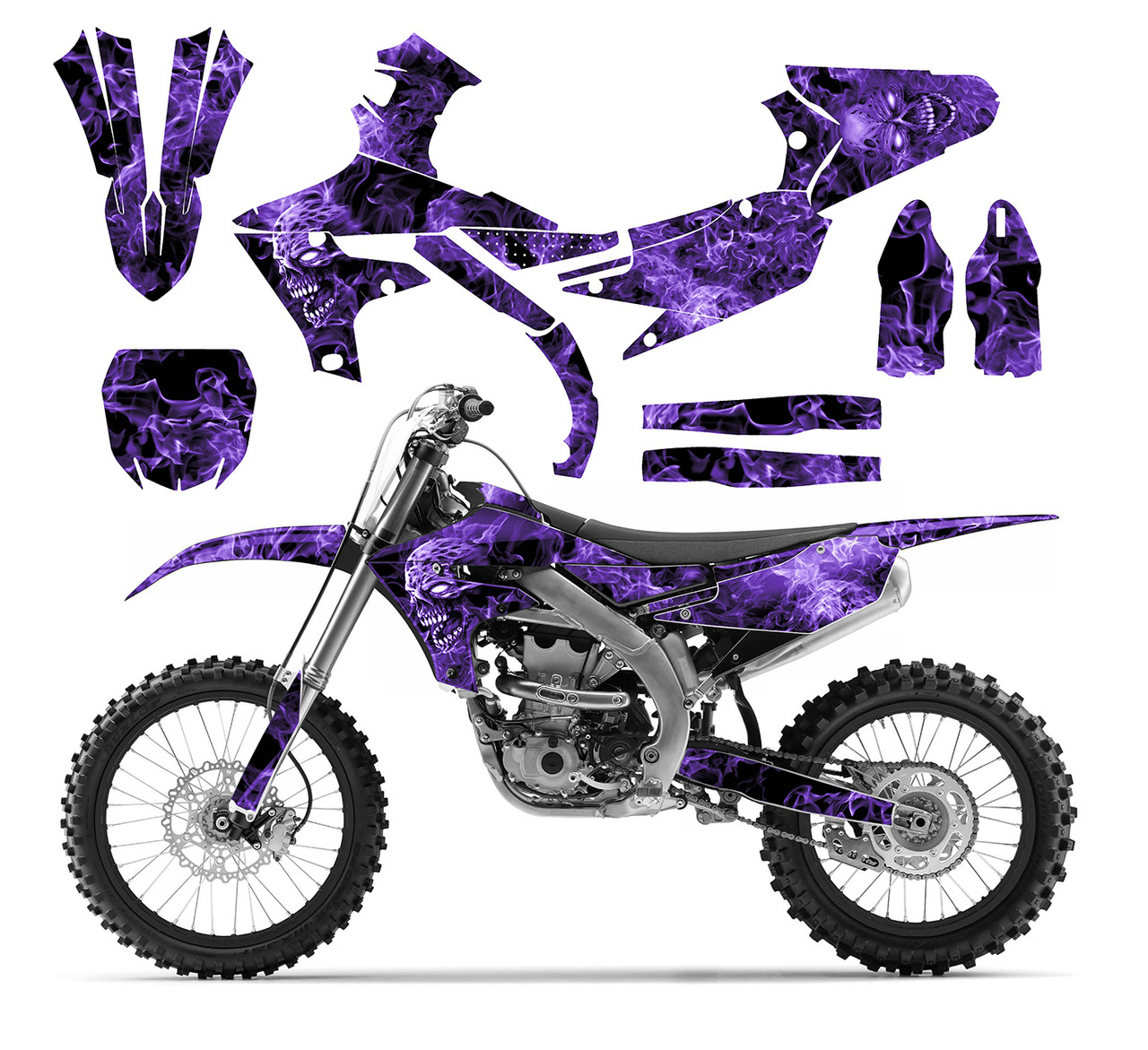 100%新品大人気YZ250F 2019 グラフィック デカール MotostyleMX 2 ステッカー、デカール