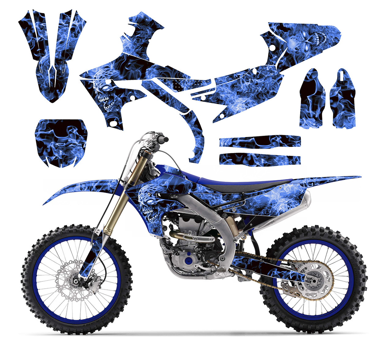 100%新品大人気YZ250F 2019 グラフィック デカール MotostyleMX 2 ステッカー、デカール