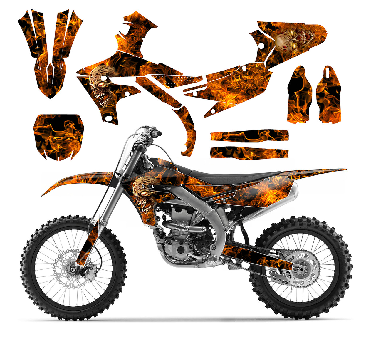 YZ250F 2019-20 u0026 YZ450F 2018-20 Design 9500