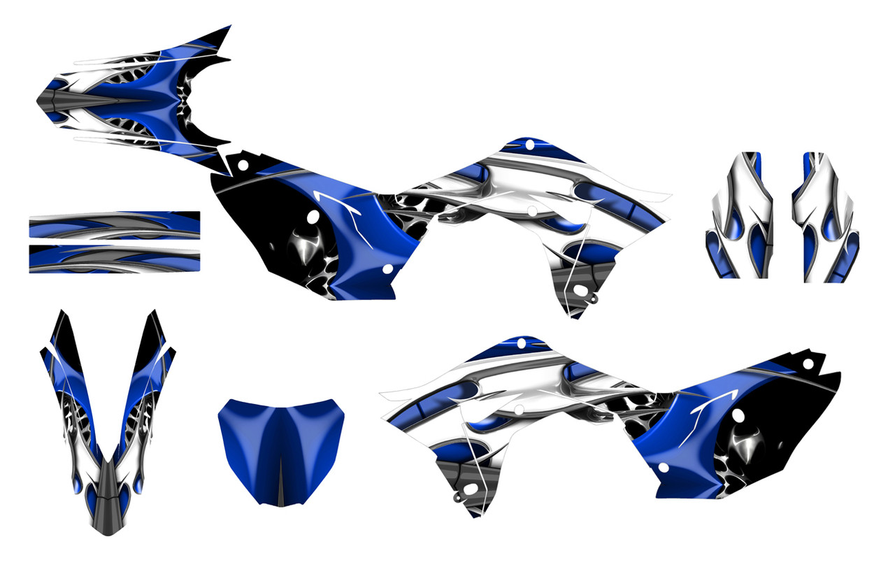 2020 Blue Tribal CRF250R graphics sticker kit