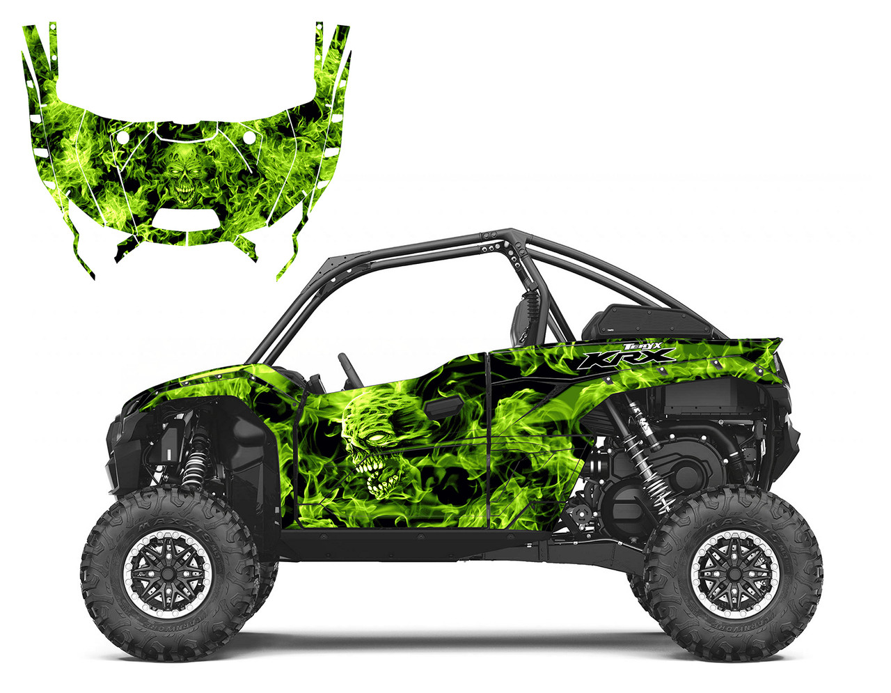 2020-23 Teryx KRX 1000 Zombie design #9500