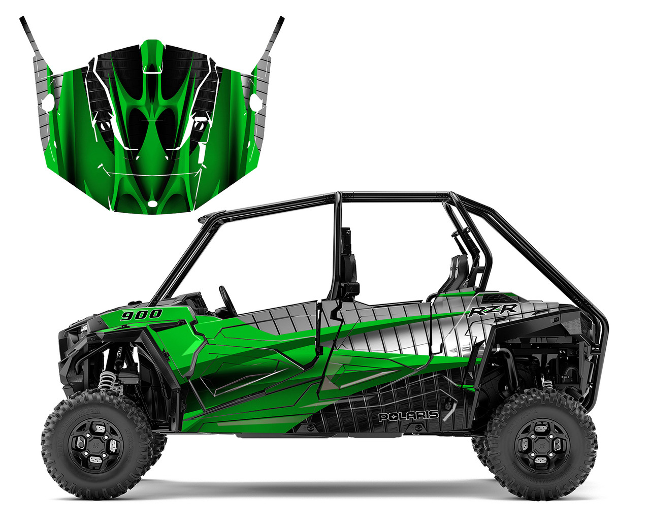 RZR4-900 XP 4-SEATER 2015-2018 Design 1900