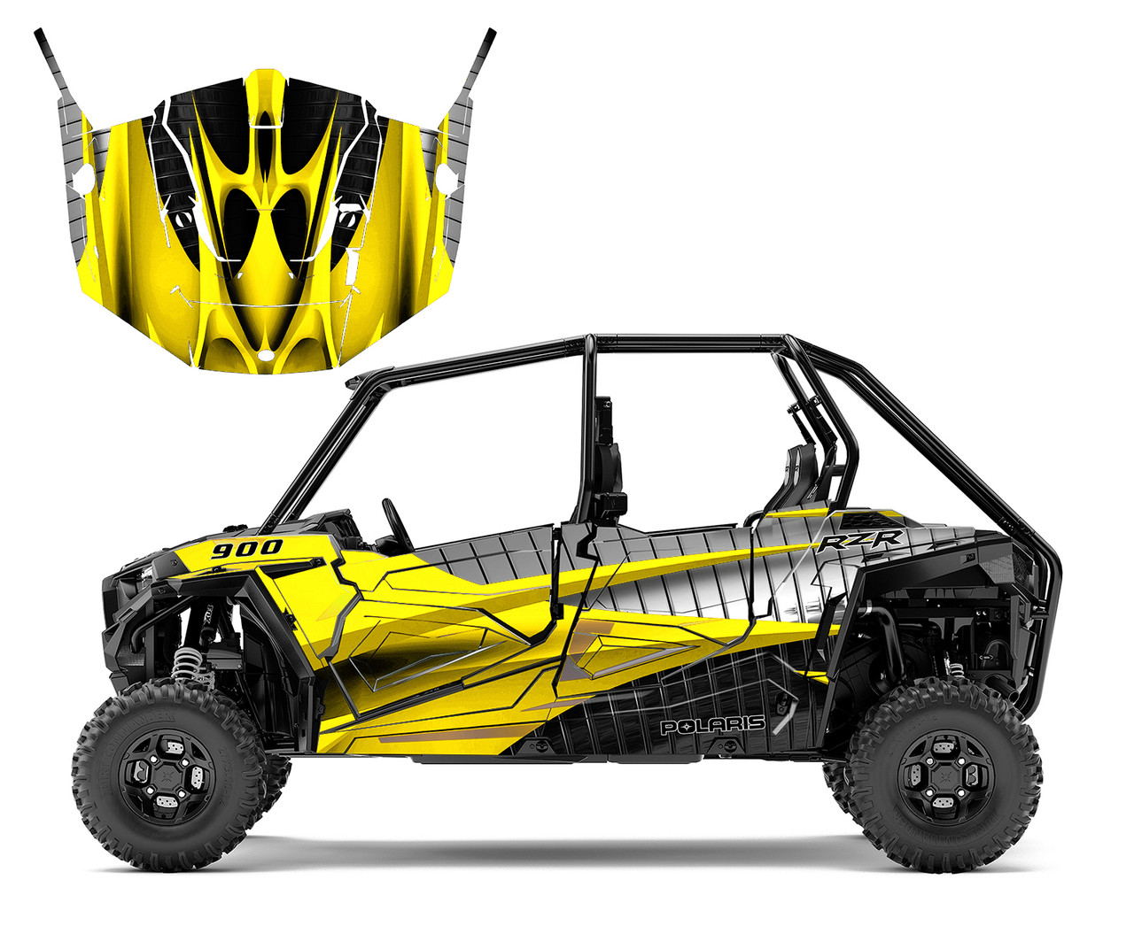 RZR4-900 XP 4-SEATER 2015-2018 Design 1900