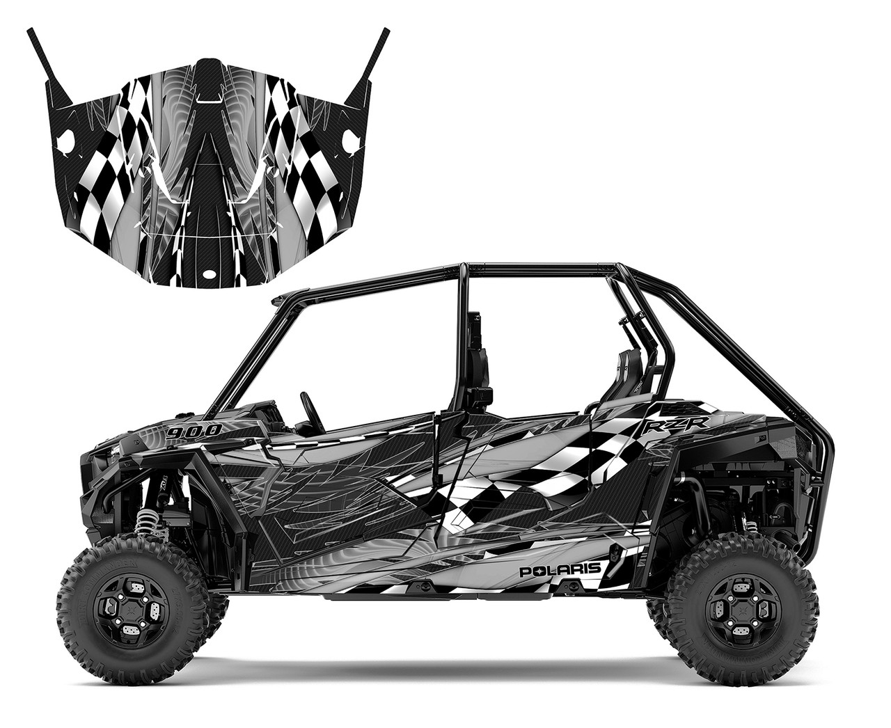 RZR4-900 XP 4-SEATER 2015-2018 Design 3500