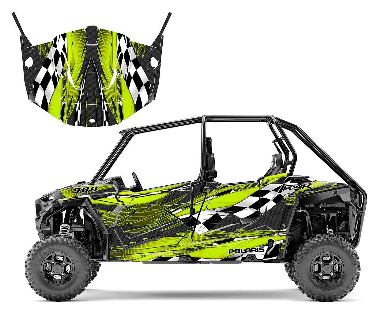 RZR4-900 XP 4-SEATER 2015-2018 Design 3500