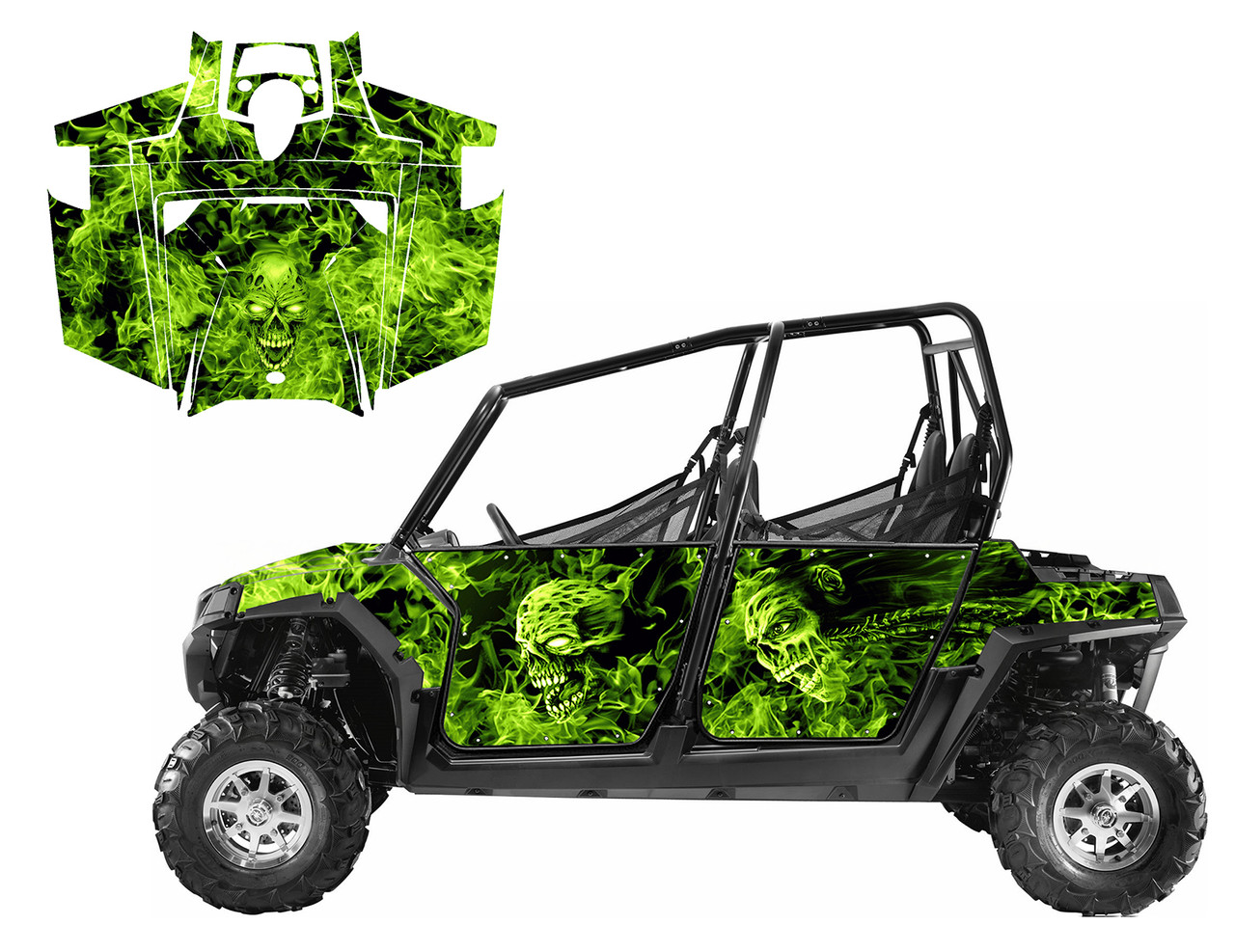 RZR4-800 4-SEATER 2011-2014 Design 9597 Zombies