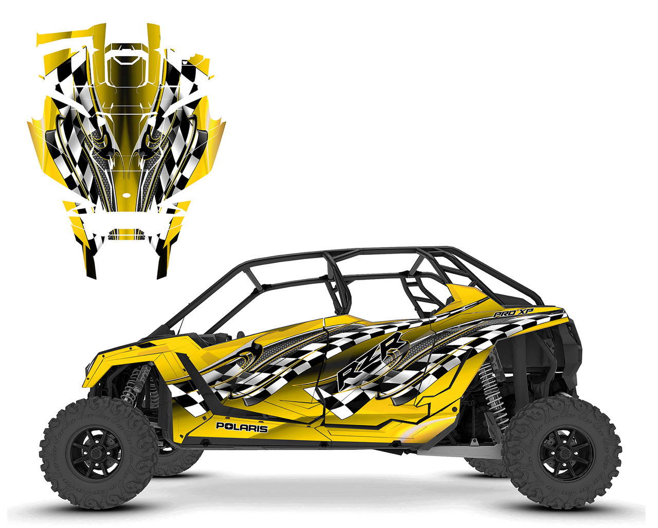 2020-22 RZR4 PRO-R PRO XP 4-seater Design #2500