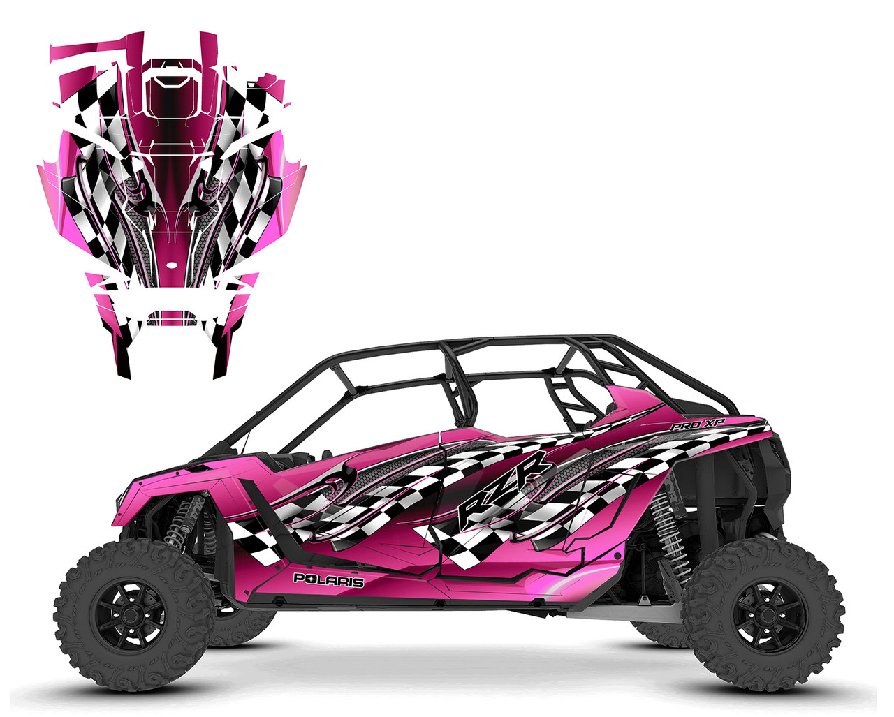 2020-22 RZR4 PRO-R PRO XP 4-seater Design #2500