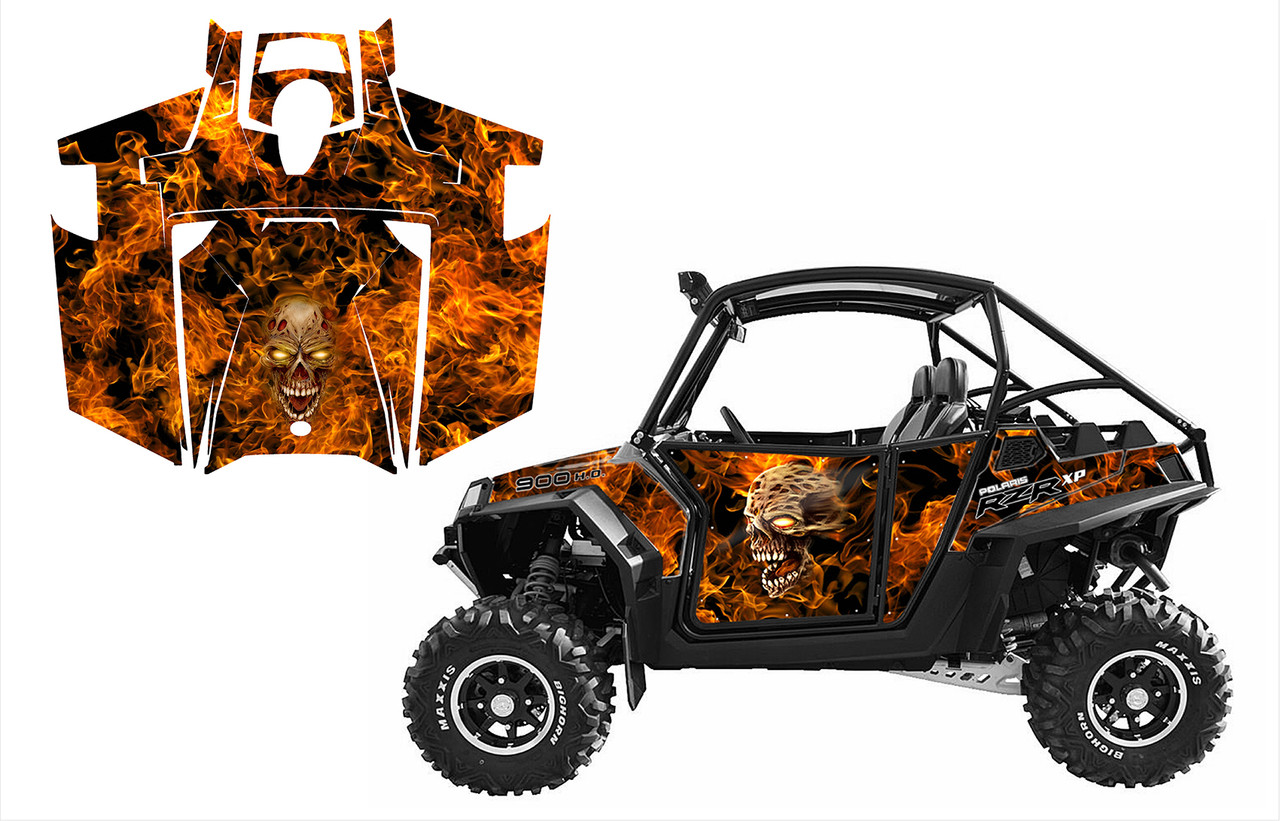 RZR 900XP 2011-14 Design 9500 Zombie