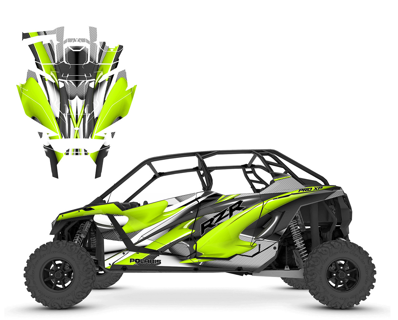 2020-22 RZR4 PRO-R PRO XP 4-seater Design 1533