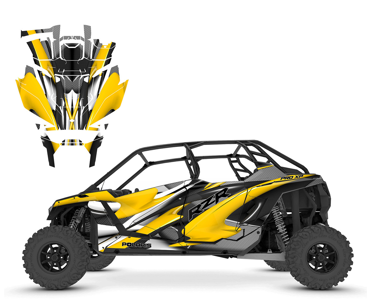 2020-22 RZR4 PRO-R PRO XP 4-seater Design 1533