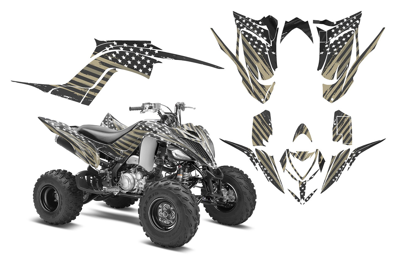 2013 - 2023 Yamaha Raptor 700R Desert Tan Flag