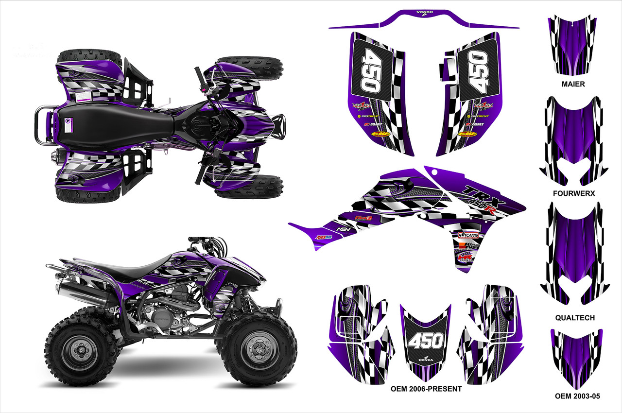 TRX 450R 2004-18 Design 2500