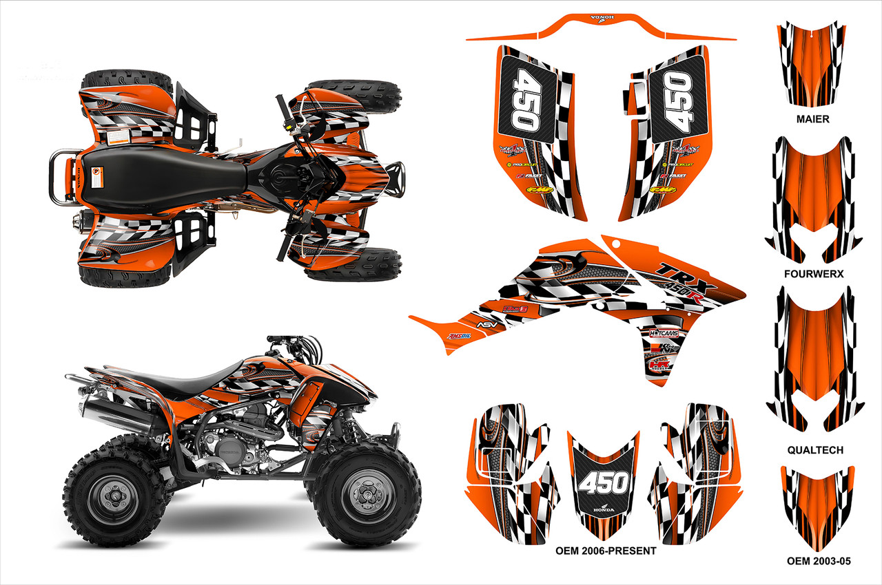 TRX 450R 2004-18 Design 2500