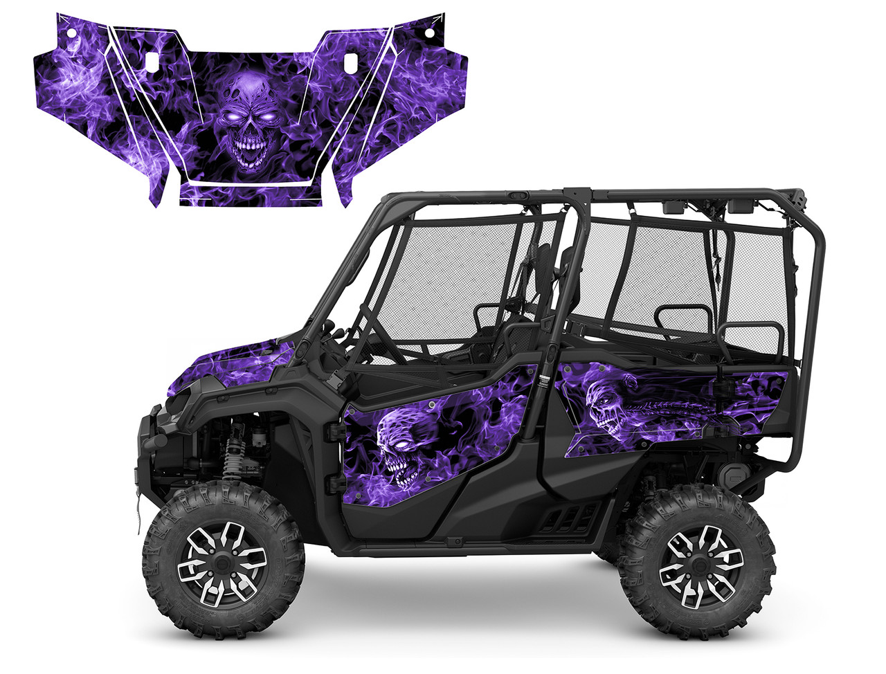 Honda Pioneer 1000-5 Limited Deluxe 2016-19 Design 9597 Zombies