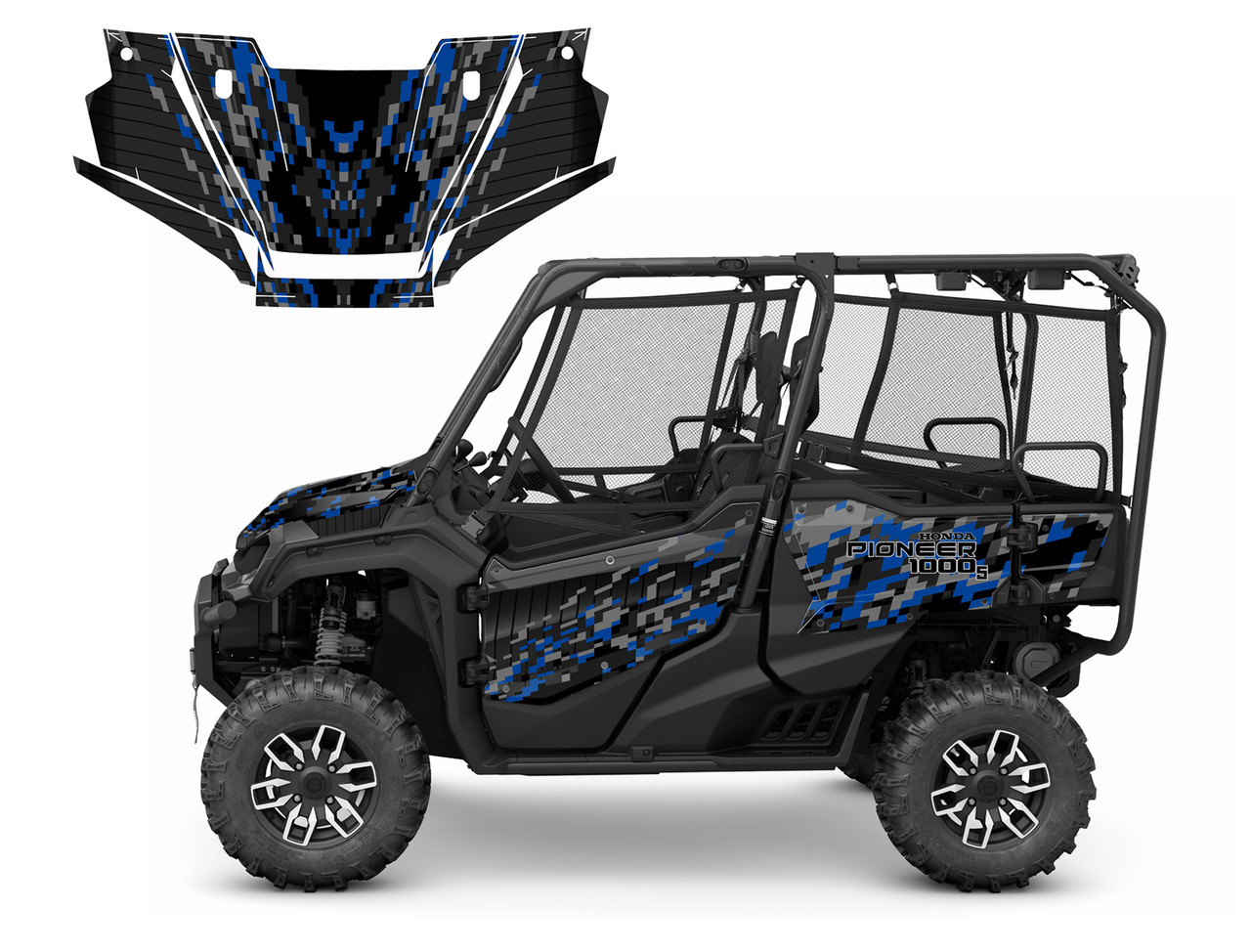 Honda Pioneer 1000-5 Limited Deluxe 2016-25 Design 1901 Camo
