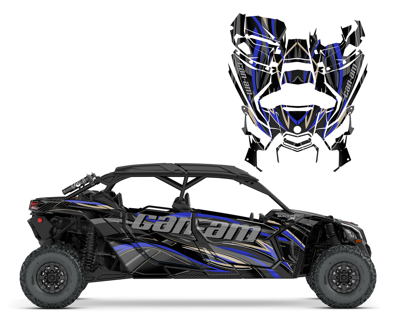 Maverick X3 MAX 4-Seater design #V1001