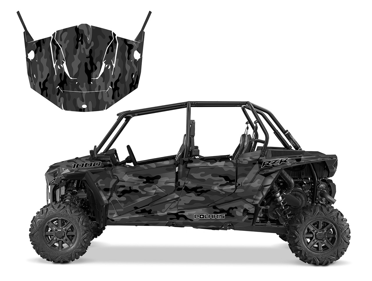 RZR4-1000 4-SEATER 2015-2018 Design CAMO 3800YD