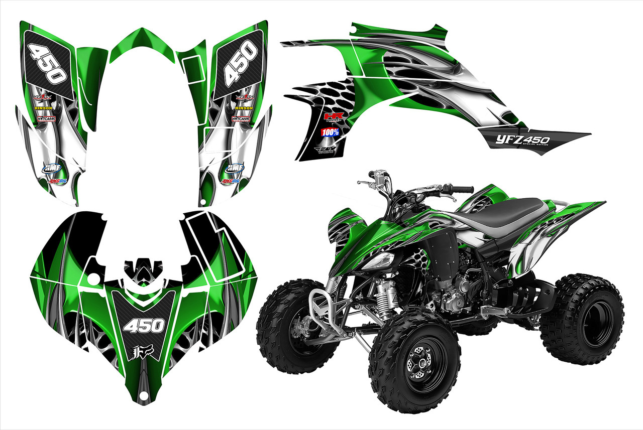 Yamaha YFZ450 2003-2008 design 4444