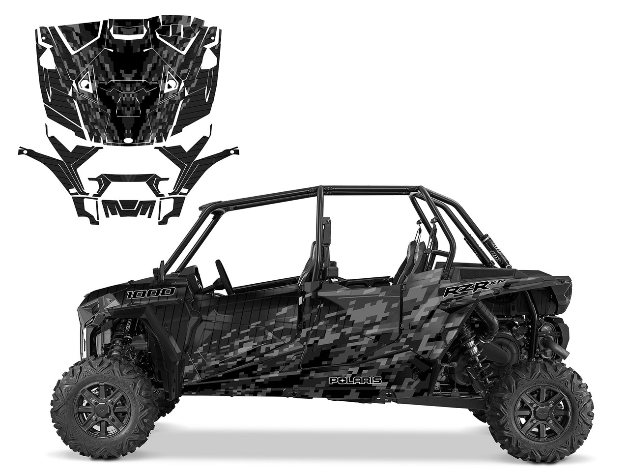 RZR 1000 XP4 TURBO-S 2019 - 2023 design #1901 CAMO