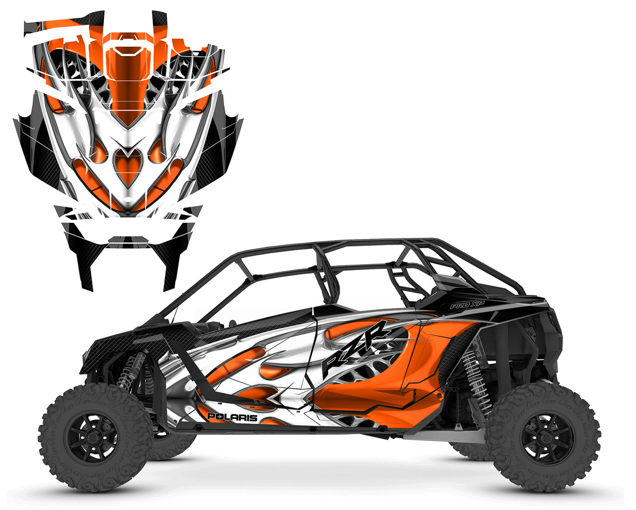 2020-23 RZR4 PRO-R PRO XP 4-seater Design #4445