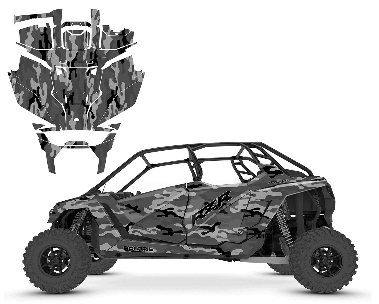 2020-23 RZR4 PRO-R PRO XP 4-seater Design V3800YD