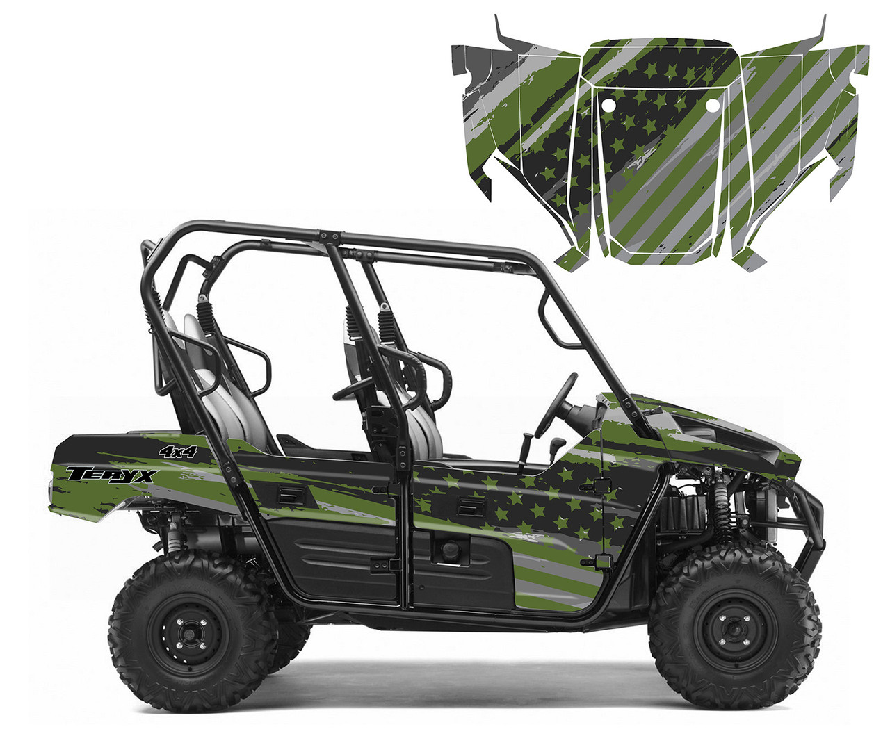 Teryx 800 2016-18 Speeding Flag 9056