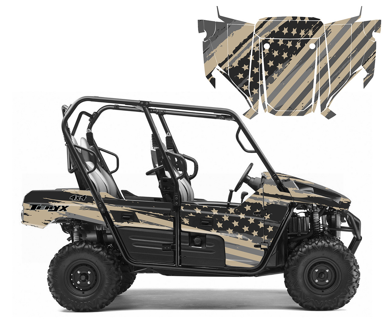 Teryx 800 2016-18 Speeding Flag 9056